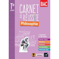 Philosophie Tle Mon carnet de réussite - Grand Format