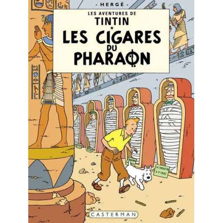Tintin - Tome 4 - Les cigares du pharaon