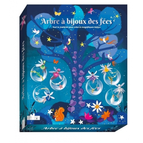 L'arbre à bijoux des fées - coffret avec accessoires