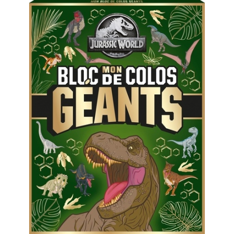 Jurassic World - Mon bloc de colos géants